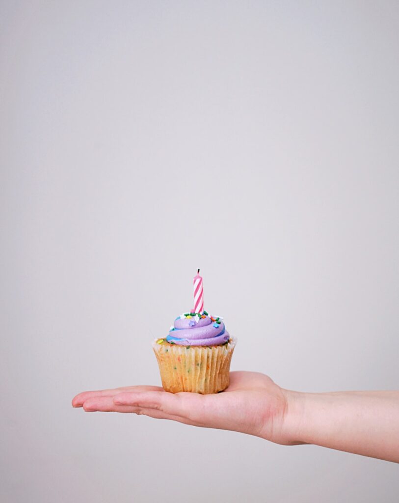 Cute Birthday Cupcake